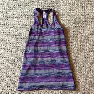 Ivivva Girls Size 14 Racerback Pink/Purple Tank